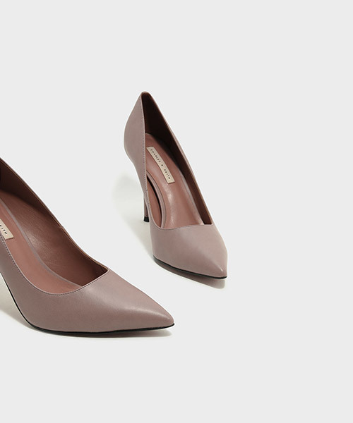 CHARLES & KEITH(チャールズ & キース)の「ベーシックポインテッドパンプス / BASIC POINTED PUMPS(パンプス・レディース・ブラック/ブラウン系その他/ライトベージュ・23cm/22.5cm/23.5cm/25.5cm/25cm/24.5cm)」の19枚目の写真