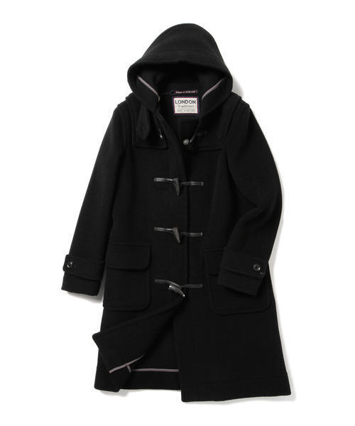 LONDON TRADITION(ロンドントラディション)の「LONDON Tradition / ウールダッフルコート(ダッフルコート・レディース・オフホワイト/ネイビー/キャメル/グレイッシュベージュ/オレンジ/ブラック・36/38)」の14枚目の写真