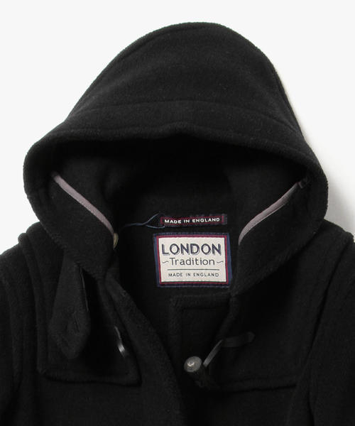 LONDON TRADITION(ロンドントラディション)の「LONDON Tradition / ウールダッフルコート(ダッフルコート・レディース・オフホワイト/ネイビー/キャメル/グレイッシュベージュ/オレンジ/ブラック・36/38)」の16枚目の写真