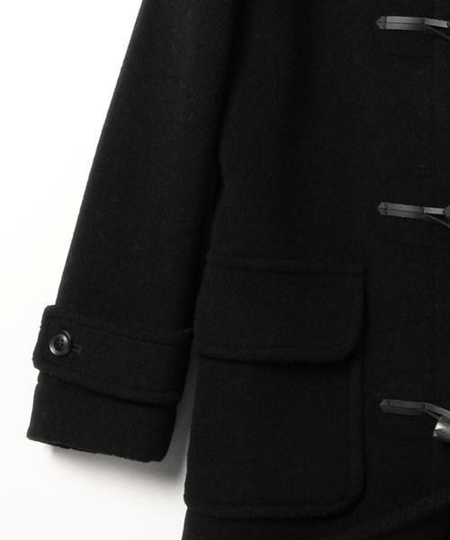 LONDON TRADITION(ロンドントラディション)の「LONDON Tradition / ウールダッフルコート(ダッフルコート・レディース・オフホワイト/ネイビー/キャメル/グレイッシュベージュ/オレンジ/ブラック・36/38)」の17枚目の写真