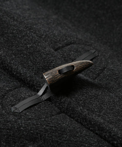 LONDON TRADITION(ロンドントラディション)の「LONDON Tradition / ウールダッフルコート(ダッフルコート・レディース・オフホワイト/ネイビー/キャメル/グレイッシュベージュ/オレンジ/ブラック・36/38)」の11枚目の写真