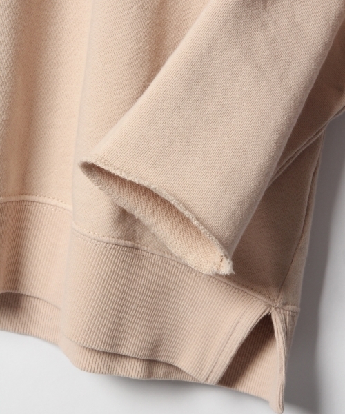 RAGEBLUE（レイジブルー）の「加工裏毛ドロップショルダースウェットクルー/788209（Tシャツ/カットソー・メンズ・ベージュ/ブラック/パープル/ピンク/イエロー/ホワイト・MEDIUM/SMALL/LARGE）」の14枚目の写真