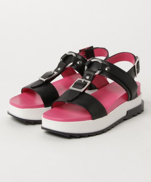 DIESEL(ディーゼル)の「Y01730PR013(サンダル・レディース・ブラック系その他・35/36/37/38/39)」の4枚目の写真