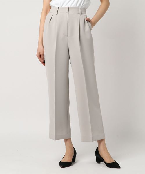 STUDIOUS（ステュディオス）の「【STUDIOUS】ハイスペックウォッシャブルストレートパンツ（その他パンツ・レディース・ベージュ/ネイビー/バーガンディー/ブラック・0/1）」の7枚目の写真