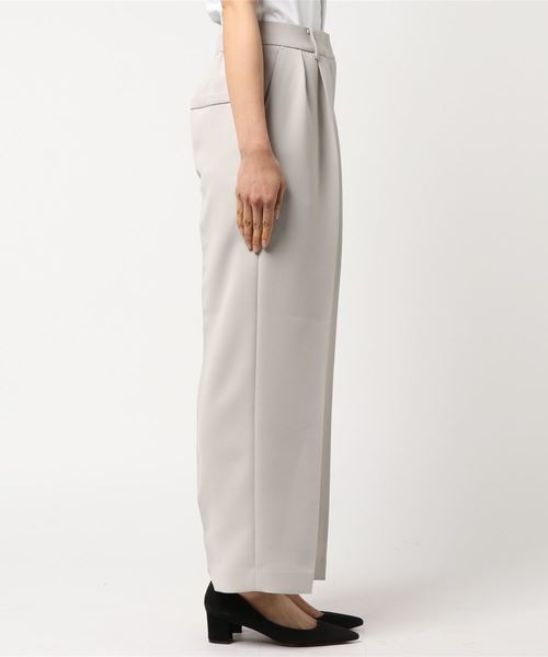 STUDIOUS（ステュディオス）の「【STUDIOUS】ハイスペックウォッシャブルストレートパンツ（その他パンツ・レディース・ベージュ/ネイビー/バーガンディー/ブラック・0/1）」の8枚目の写真