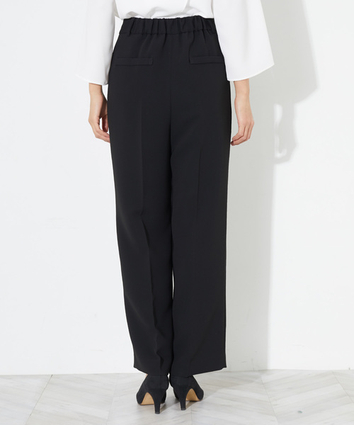 STUDIOUS（ステュディオス）の「【STUDIOUS】ハイスペックウォッシャブルストレートパンツ（その他パンツ・レディース・ベージュ/ネイビー/バーガンディー/ブラック・0/1）」の13枚目の写真