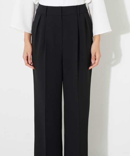 STUDIOUS（ステュディオス）の「【STUDIOUS】ハイスペックウォッシャブルストレートパンツ（その他パンツ・レディース・ベージュ/ネイビー/バーガンディー/ブラック・0/1）」の15枚目の写真