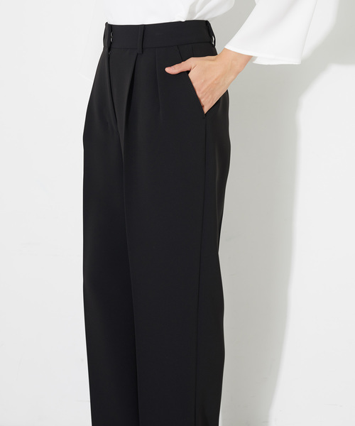 STUDIOUS（ステュディオス）の「【STUDIOUS】ハイスペックウォッシャブルストレートパンツ（その他パンツ・レディース・ベージュ/ネイビー/バーガンディー/ブラック・0/1）」の16枚目の写真