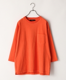RAGEBLUE | 加工ドロップショルダークルー7分袖/791884(Tシャツ/カットソー)