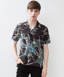 STUDIOUS | 【STUDIOUS】フラワープリントオープンカラーシャツ(シャツ/ブラウス)