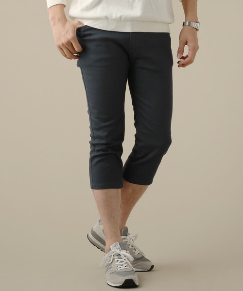 THE CASUAL(カジュアル)の「カツラギストレッチクロップドパンツ(その他パンツ・メンズ・オリーブ/ネイビー/ベージュ/ブラック/ライトグレー/チャコール/ワイン/ホワイト/サックスブルー/ブルーグラス/アイボリー・L/M/S/XL)」の8枚目の写真