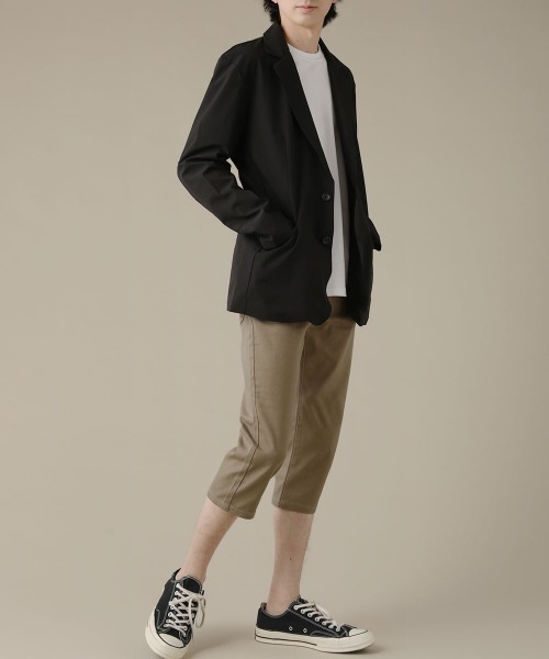 THE CASUAL(カジュアル)の「カツラギストレッチクロップドパンツ(その他パンツ・メンズ・オリーブ/ネイビー/ベージュ/ブラック/ライトグレー/チャコール/ワイン/ホワイト/サックスブルー/ブルーグラス/アイボリー・L/M/S/XL)」の15枚目の写真