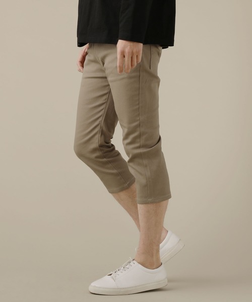 THE CASUAL(カジュアル)の「カツラギストレッチクロップドパンツ(その他パンツ・メンズ・オリーブ/ネイビー/ベージュ/ブラック/ライトグレー/チャコール/ワイン/ホワイト/サックスブルー/ブルーグラス/アイボリー・L/M/S/XL)」の21枚目の写真