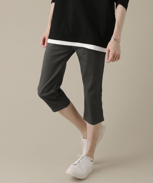 THE CASUAL(カジュアル)の「カツラギストレッチクロップドパンツ(その他パンツ・メンズ・オリーブ/ネイビー/ベージュ/ブラック/ライトグレー/チャコール/ワイン/ホワイト/サックスブルー/ブルーグラス/アイボリー・L/M/S/XL)」の20枚目の写真