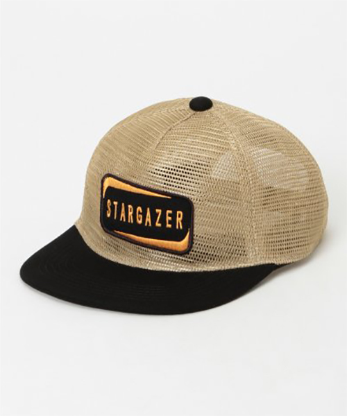 VENCEEXCHANGE(ヴァンスエクスチェンジ)の「オールメッシュ平ツバキャップ(キャップ・メンズ・ベージュ/ネイビー/グレー・フリー)」の1枚目の写真