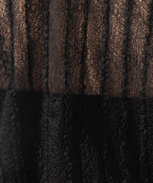 laboratory work(ラボラトリーワーク)の「2WAYレースプルオーバー(Tシャツ/カットソー・レディース・ホワイト/ブラック・MEDIUM)」の11枚目の写真