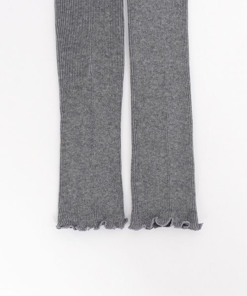 liflattie ships（リフラティ シップス）の「liflattie ships:メロウリブレギンス◇（レギンス/スパッツ・レディース・ライトグレー/ブラック/ブラウン/ナチュラル・ONE SIZE）」の7枚目の写真