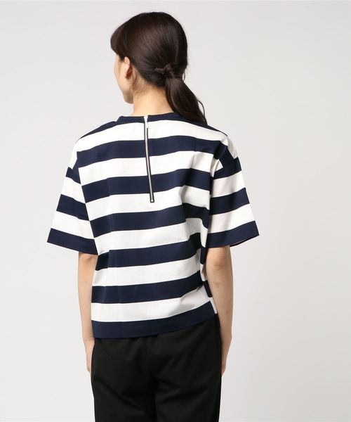 RIVE DROITE(リヴドロワ)の「ワイドボーダーカットソー(Tシャツ/カットソー・レディース・ホワイト・FREE)」の3枚目の写真