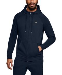 UAライバルフリースフルジップフーディー(ライフスタイル/パーカー/MEN)[1320737]【セットアップ対応商品】