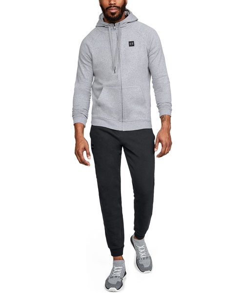 UNDER ARMOUR（アンダーアーマー）の「UAライバルフリースフルジップフーディー(ライフスタイル/パーカー/MEN)[1320737]【セットアップ対応商品】（パーカー・メンズ・ライトグレー/ブラック/ダークインディゴブルー/カーキ/ヘザーグレー/チャコールグレー/コバルトブルー・XXL/MD/SM/LG/XL）」の13枚目の写真