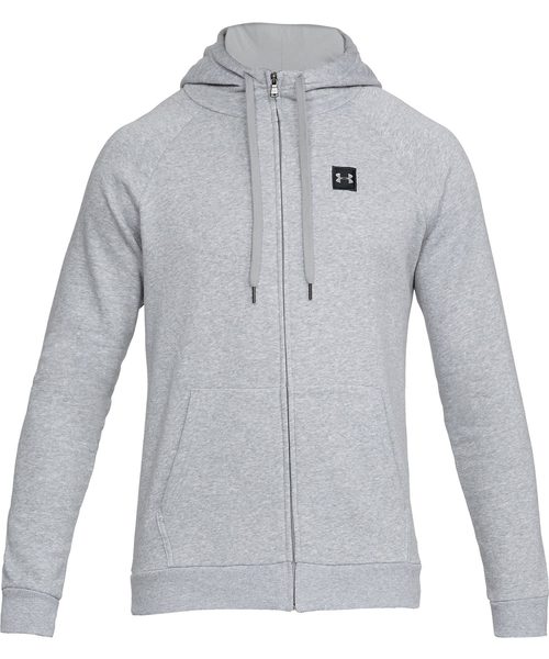 UNDER ARMOUR（アンダーアーマー）の「UAライバルフリースフルジップフーディー(ライフスタイル/パーカー/MEN)[1320737]【セットアップ対応商品】（パーカー・メンズ・ライトグレー/ブラック/ダークインディゴブルー/カーキ/ヘザーグレー/チャコールグレー/コバルトブルー・XXL/MD/SM/LG/XL）」の14枚目の写真