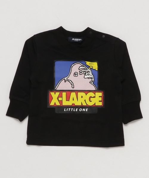 Xlarge Kids エクストララージキッズ の アメコミ風ｏｇ長袖ｔシャツ Tシャツ カットソー Wear