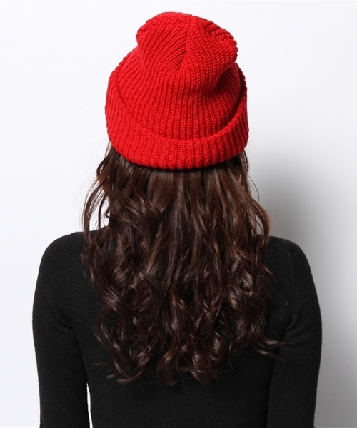 Ray BEAMS（レイビームス）の「□RACAL / アクリル ニットキャップ（ニットキャップ/ビーニー・レディース・レッド/オリーブ/ネイビー/その他1・ONE SIZE）」の7枚目の写真