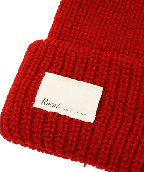 Ray BEAMS（レイビームス）の「□RACAL / アクリル ニットキャップ（ニットキャップ/ビーニー・レディース・レッド/オリーブ/ネイビー/その他1・ONE SIZE）」の10枚目の写真