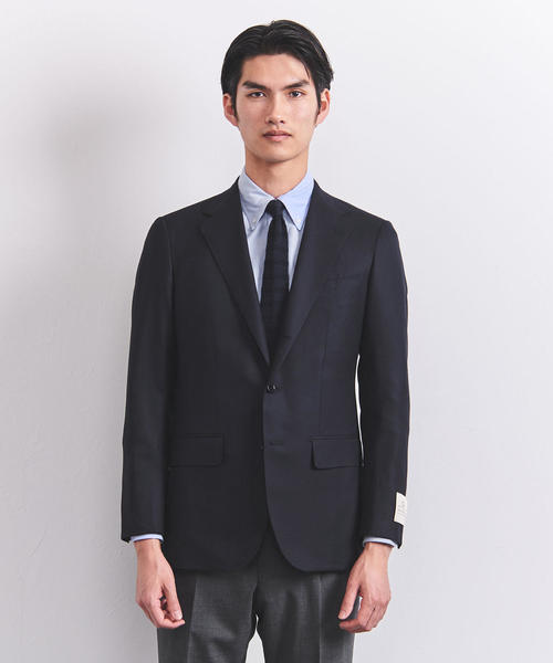 ユナイテッド・アローズ ロロピアーナ生地 ネイビージャケット 楽天市場】【SALE／70%OFF】ポンチ 2B テーラードジャケット