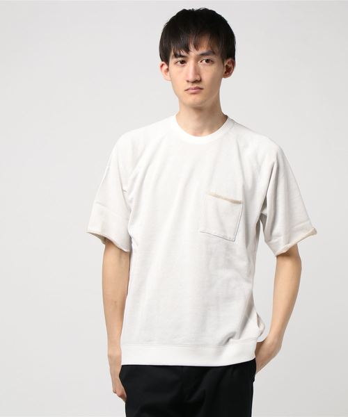 【BURNER SELECT】ブロックミニ裏毛半袖クルーネック 【BURNER SELECT】ブロックミニ裏毛半袖クルーネック