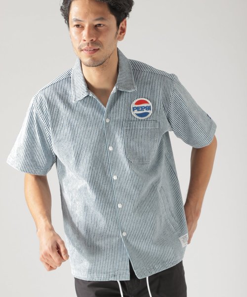 PEPSI（ペプシ）の「【PEPSI × BAYFLOW】S/Sシャツ（シャツ/ブラウス