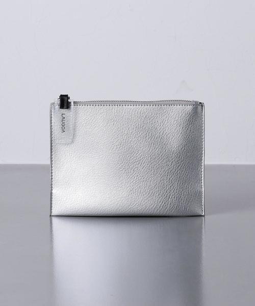 UNITED ARROWS(ユナイテッドアローズ)の「【UA別注】<LAUGOA(ラウゴア)> ポーチ(ポーチ)」|シルバー
