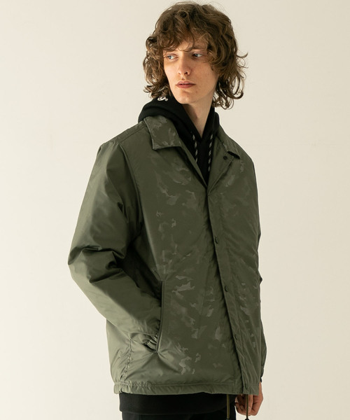 White Mountaineering リーフカモナイロンコート20-21AW White Mountaineering リーフカモナイロンコート20-21AW White