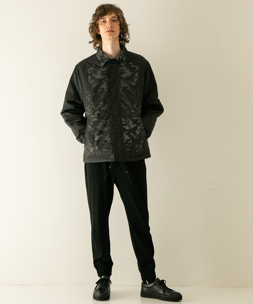 WHITE MOUNTAINEERING（ホワイトマウンテニアリング）の「【WHITE MOUNTAINEERING】メッシュカモデザインコーチジャケット（ナイロンジャケット・メンズ・カーキ/ブラック・1/2/3）」の13枚目の写真