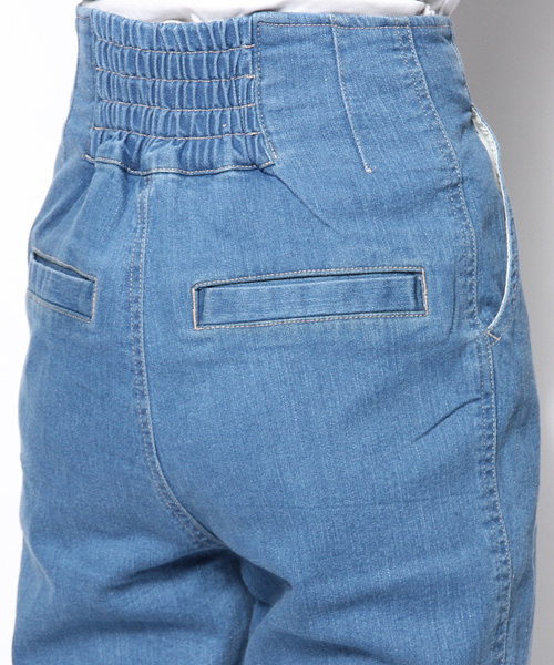 Chico（チコ）の「デニムハイウエストロングPT（その他パンツ・レディース・ネイビー/ブルー・FREE）」の12枚目の写真