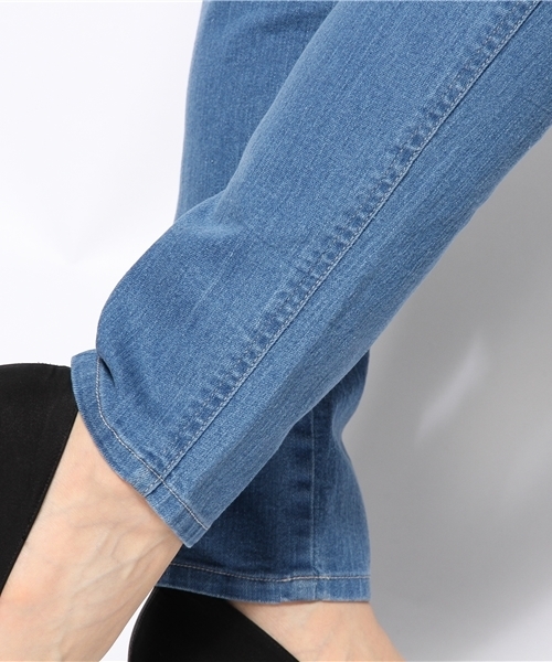 Chico（チコ）の「デニムハイウエストロングPT（その他パンツ・レディース・ネイビー/ブルー・FREE）」の10枚目の写真