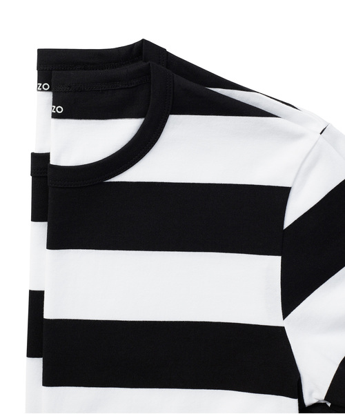 ZOZO（ゾゾ）の「太ボーダーTシャツ[MEN]（Tシャツ/カットソー・メンズ・ホワイト×ネイビー/ホワイト×ブラック・マルチサイズ）」の8枚目の写真