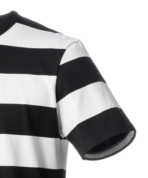 ZOZO（ゾゾ）の「太ボーダーTシャツ[MEN]（Tシャツ/カットソー・メンズ・ホワイト×ネイビー/ホワイト×ブラック・マルチサイズ）」の13枚目の写真