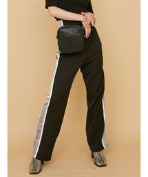 EMODA | サイドラインハイウエストワイドパンツ(その他パンツ)