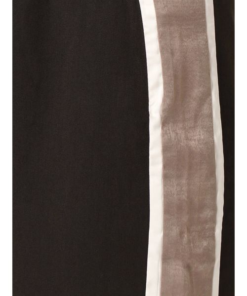 EMODA（エモダ）の「サイドラインハイウエストワイドパンツ（その他パンツ・レディース・ブラック/グレー/レッド・SMALL/MEDIUM）」の7枚目の写真