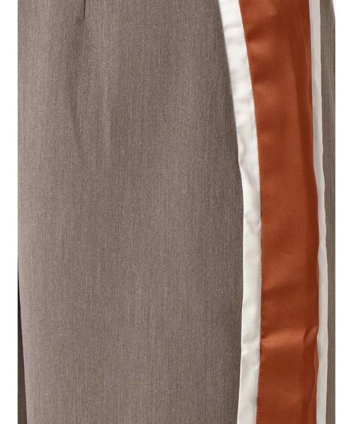 EMODA（エモダ）の「サイドラインハイウエストワイドパンツ（その他パンツ・レディース・ブラック/グレー/レッド・SMALL/MEDIUM）」の9枚目の写真