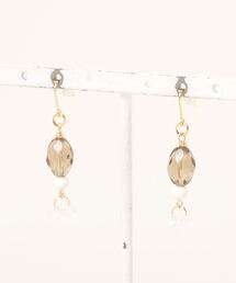 【tschuss(チュース)】「orb」チェコビーズのピアス