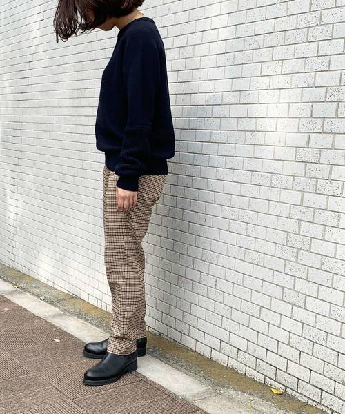 Munich(ミューニック)の「アームウォーマープルオーバーニット(ニット/セーター・レディース・ネイビー/グレー/レッド/アイボリー・FREE)」の10枚目の写真