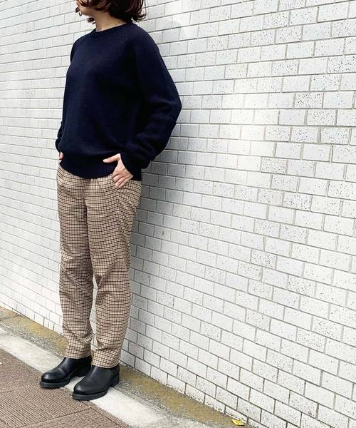 Munich(ミューニック)の「アームウォーマープルオーバーニット(ニット/セーター・レディース・ネイビー/グレー/レッド/アイボリー・FREE)」の11枚目の写真