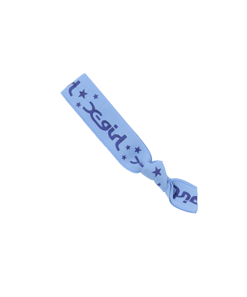 X-girl（エックスガール）の「X-GIRL BAND 2014（ヘアゴム・レディース・ブラック/レッド/ピンク/パープル/ネイビー/ライトブルー/イエロー・ONE SIZE）」の3枚目の写真