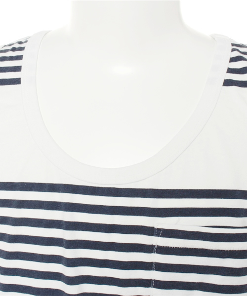 BEAMS（ビームス）の「○M.Nii / Big Rock Tank（タンクトップ・メンズ・インディゴブルー・MEDIUM/SMALL/X-SMALL）」の4枚目の写真