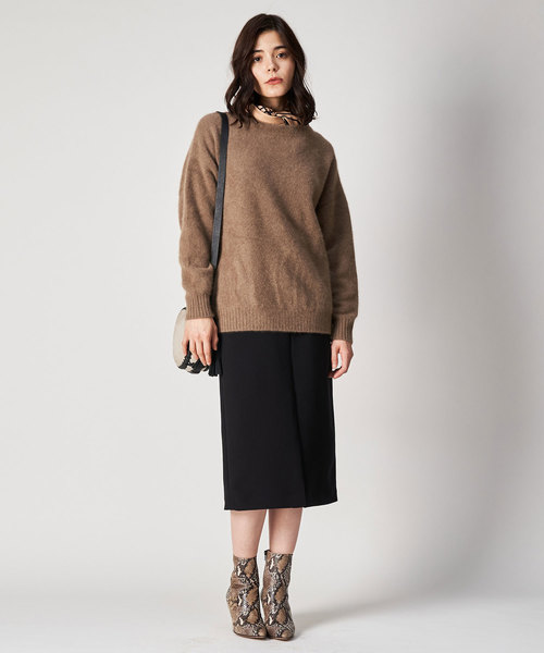 Whim Gazette（ウィムガゼット）の「ファーニット2WAYプルオーバー