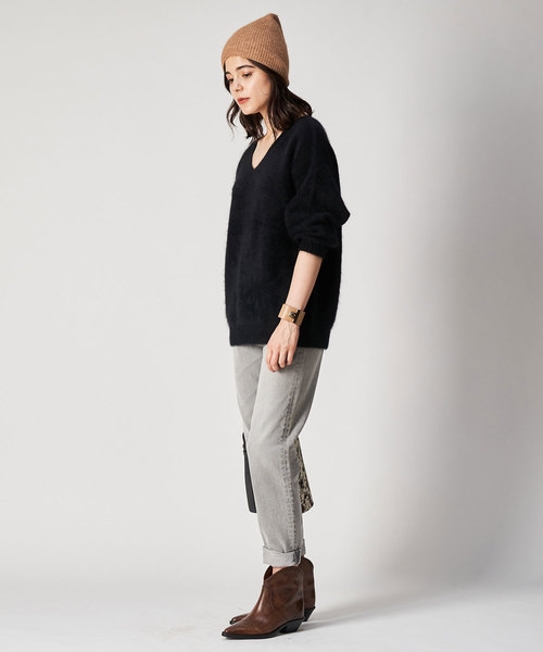 Whim Gazette（ウィムガゼット）の「ファーニット2WAYプルオーバー