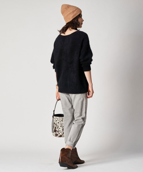 Whim Gazette（ウィムガゼット）の「ファーニット2WAYプルオーバー