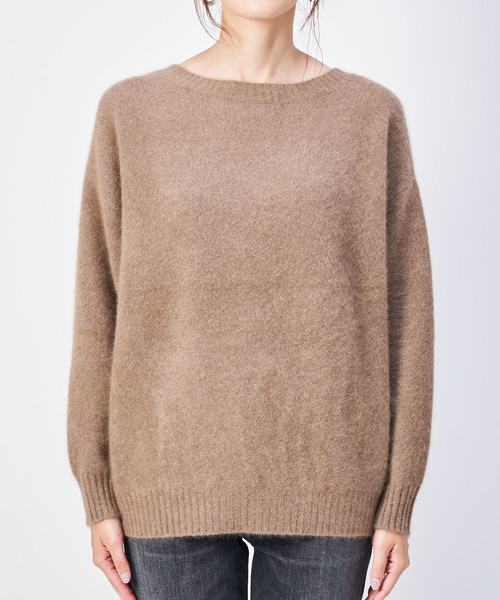 Whim Gazette（ウィムガゼット）の「ファーニット2WAYプルオーバー